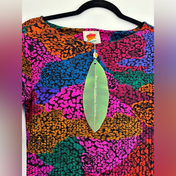 Farm Rio Rainbow Dress NWT - Picture 4 of 11